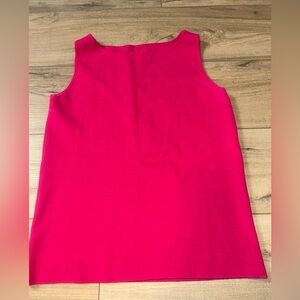 Chicos silk blend top Transitional Versatile Staple Knit Cruise Vacation Pink